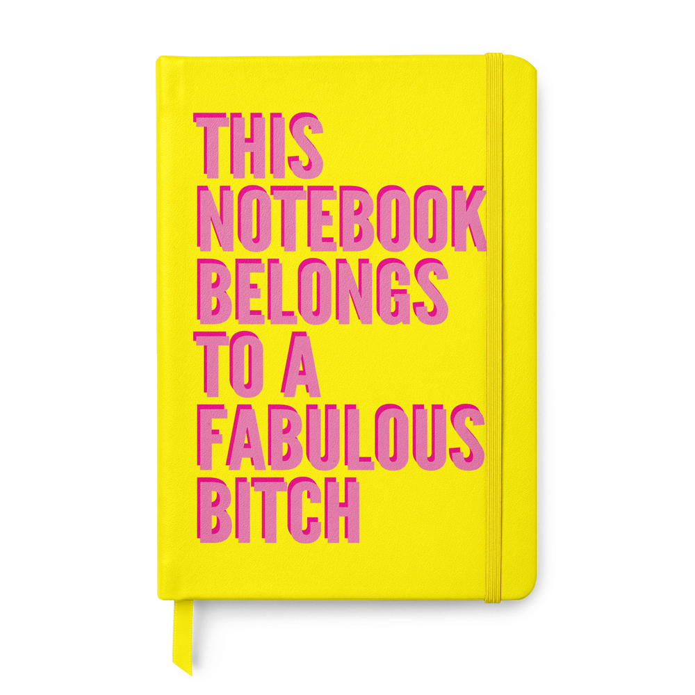 Fabulous Bitch Leather Style Notebook #3 image